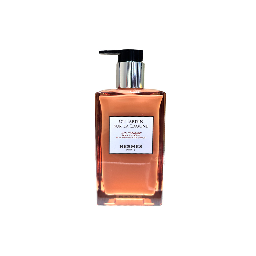 HERMES エルメス ラグーナの庭　モイスチャライジング　ボディローション　200mL／ボディローション誕生日 プレゼント ギフト ショッパー付き 贈り物 ラッピング