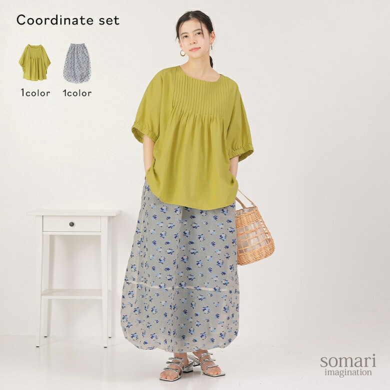 楽天市場】【送料無料】『ピンタックリネンブラウス×コットンレース