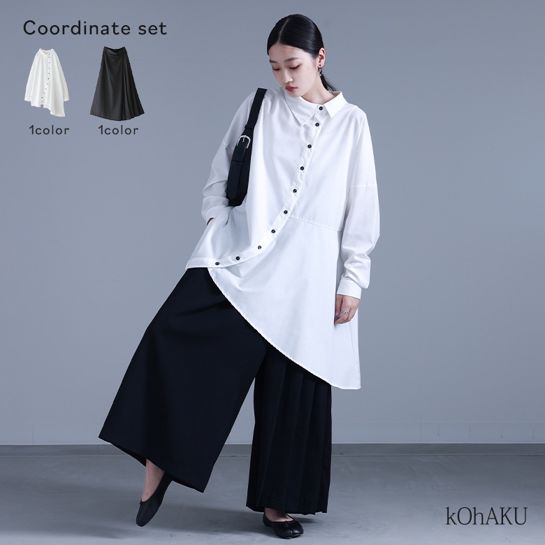 楽天市場】【送料無料】『モードな世界観漂うコーデ2点SET』[2点コーデ