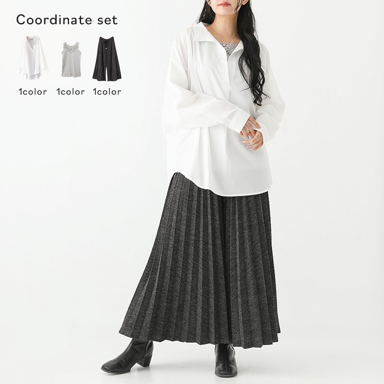 楽天市場】【送料無料】3点コーデセット 2025 レディース タンクトップ