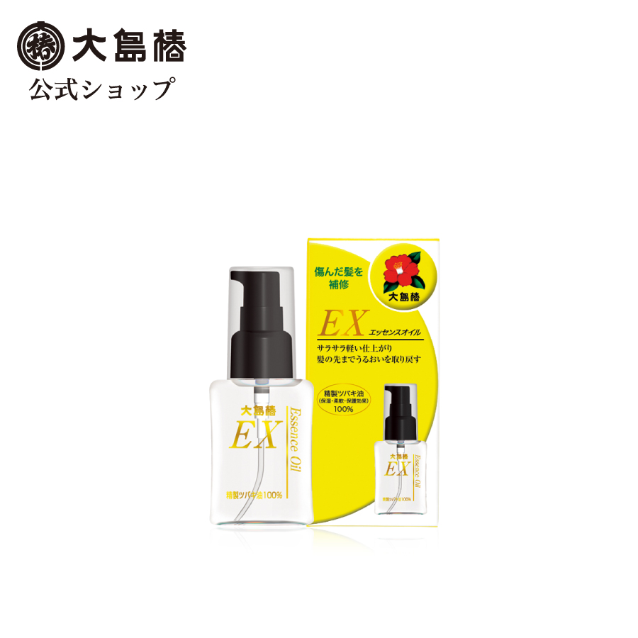 市場 大島椿 EX 40ml エッセンスオイル ×3個セット：美容健康エブリデイ通販