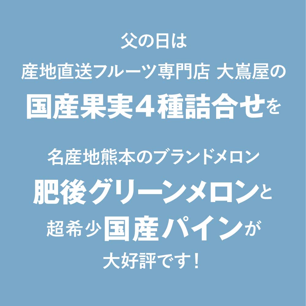 楽天市場 父の日遅れてごめん受付中 父の日 フルーツ ギフト 詰め合わせ 送料無料 旬果 4種 ギフトセット優雅 ゆうが 国産 果物 プレゼント フルーツギフト 健康ギフト フルーツ詰め合せ 盛り合わせ 大嶌屋 おおしまや おいしさ直送 熊本おおしま屋