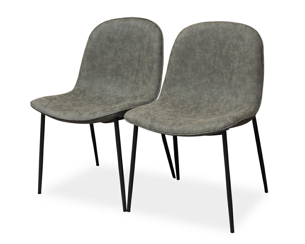 楽天市場 新古品 展示品 Moda En Casa モーダエンカーサ Solo ソロ W500 アームレスチェア ヴィンテージグレー 2脚セット T1110 04 お新古市場