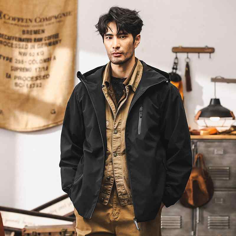 上衣 メンズ アメカジ 表現スタイル シティ若い衆 アウトドア 通い トレッキング 山歩き 牟礼パーカー 外殻上衣 三防役立つこと 雨合羽 防汚 防風 アウター 黒いこと 年月