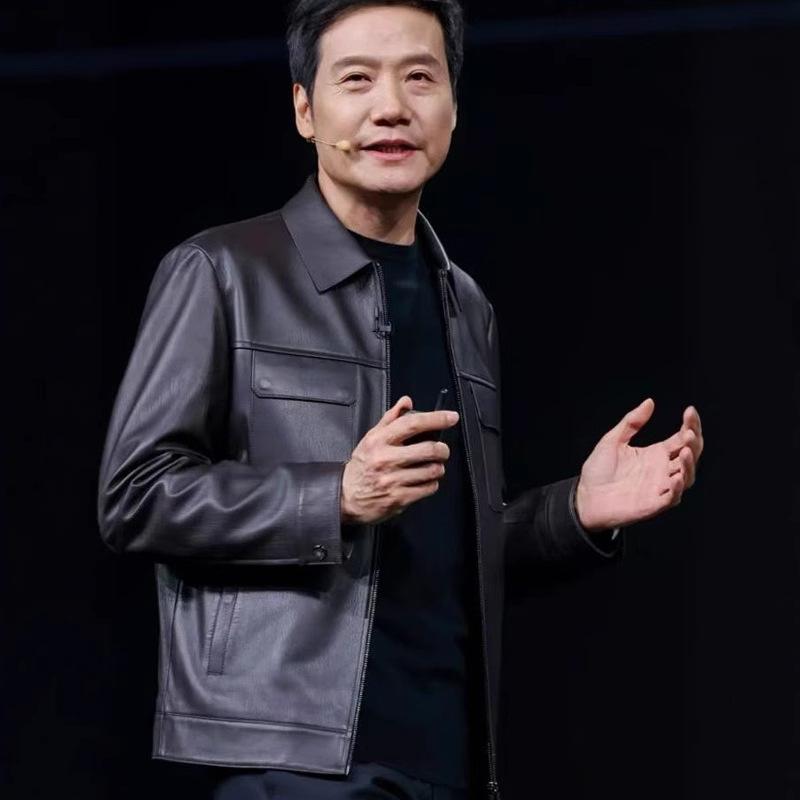 メンズ 皮ジャケット 春季 黒 ?羊皮 短丈 ワイドシルエット スタンドカラー ジップアップ 多ポケット 直裾 動物柄 ポリエステル裏地 免・聞加工 ゆったり 街着 軽量 高級感 春秋 秋冬 普段使い アウトドア｜Fun Time Market