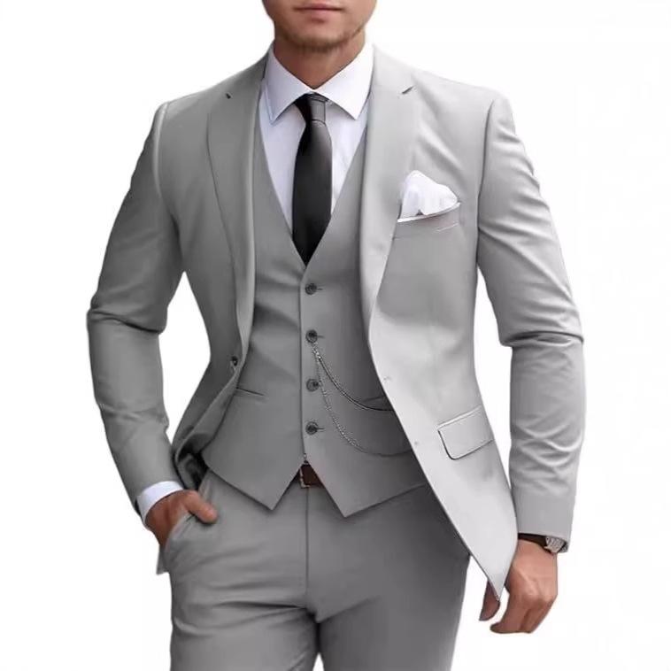 メンズ 西装 三件仕掛ける 背広 修身 商行為 軽商行為 ご造作 礼服 平?領 単排一粒扣 化繊混紡 ポリエステル 口袋飾りつけ 通い 普段使い走り 四季 薄墨色 サクラ色 赤銅色 カーキ 緑であること ペパーミント緑であること 青色 白いこと 黒いこと パープル ぶどう酒