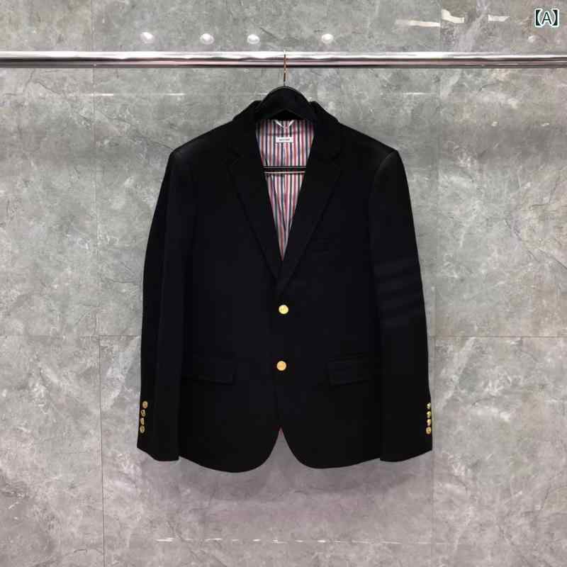 メンズ 背広上衣 秋冬 毛・希 黒 長袖 シングル 商行為 心地よい 成人男性服 修身 綿織物 ゆったり 日常 名取り草付き添い人 黒いこと 黒いこと メンズ 成人男性用 上衣 成人男性