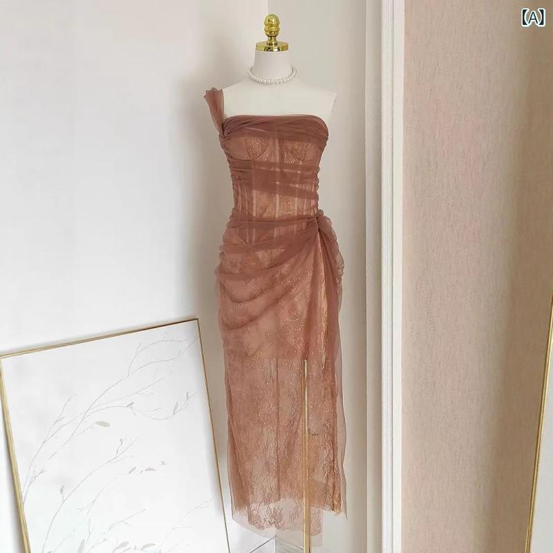 衣装 レディース ロング丈 姫御前生産ライン ノースリーブ フィッシュボーン チュール ベアいの一番 酉の方角シェイプ 幾何学学柄 3D 立体 焦糖色 黒いこと 白いこと 口さかしい 御膳上等感 伸縮性 ポリエステル