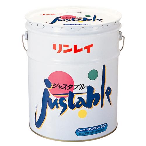【中性洗剤】 ジャスタブル 18L(リンレイ)[洗い濯ぎ ノンリンス] 日用消耗品-洗剤・柔軟剤・クリーナー-日用品雑貨・文房具・手芸