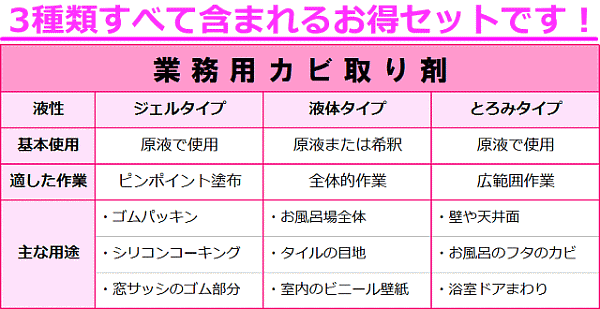 浴室 お風呂 業務用 カビ取り剤 カビキラーで落ちないプロのカビ取り カビ取りジェル カビ除去スプレー ゴムパッキン 天井 壁 壁紙 目地のかびとりに カビ取り掃除完璧5点セット 梅雨対策 Napierprison Com