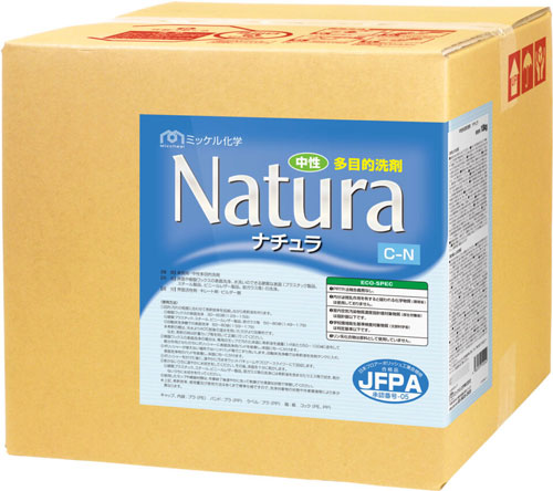 【法人専用】ミッケル化学 ナチュラ 18L【中性多目的洗剤】