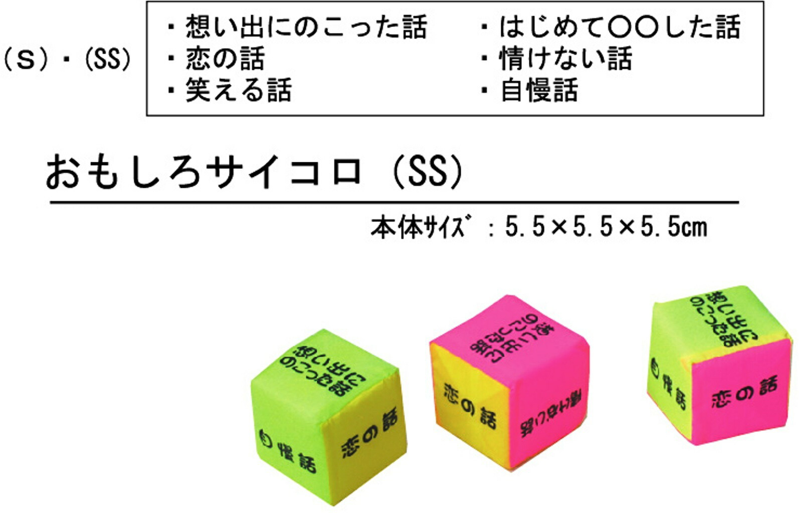 楽天市場 あす楽12時まで おもしろサイコロ M パーティーグッズ おもしろ 演出 盛り上げグッズ 抽選サイコロ ジャンボ パーティー用品 イベント用品 宴会グッズ サイコロゲーム パーティワールド