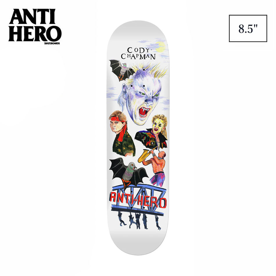 デッキテープ付き！　7.81インチ　ANTIHERO スケボー 7.81