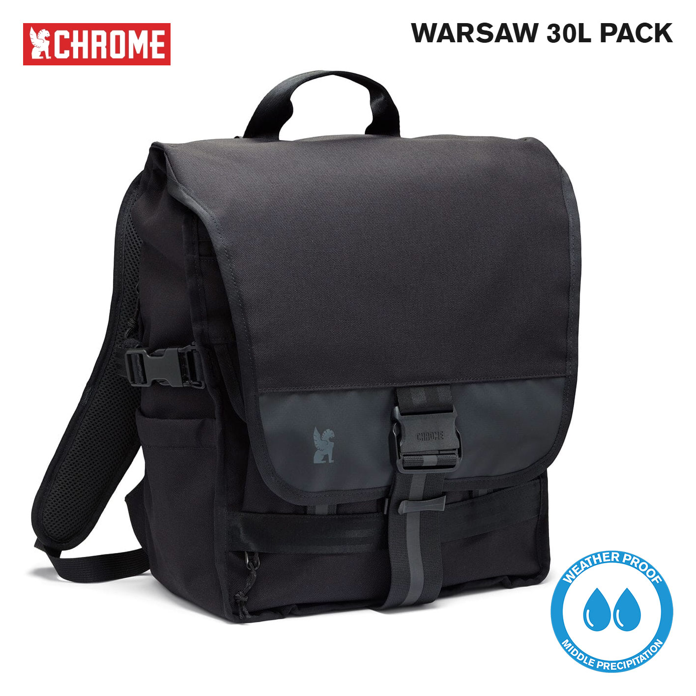CHROME WARSAW クローム ワルシャワ 30L ＆ウエストバッグ ワルシャワ 30L パック | クローム・インダストリーズジャパン