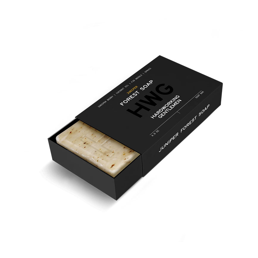 【リニューアル品】 Hardworking Gentlemen (ハードワーキング・ジェントルメン) FOREST TONIC JUNIPER SOAP 113g バーソープ 石鹸 固形 せっけん 石けん 固形石鹸 バス 顔 体 手洗い用 メンズ 天然成分 オーガニック 敏感肌 いい香り…