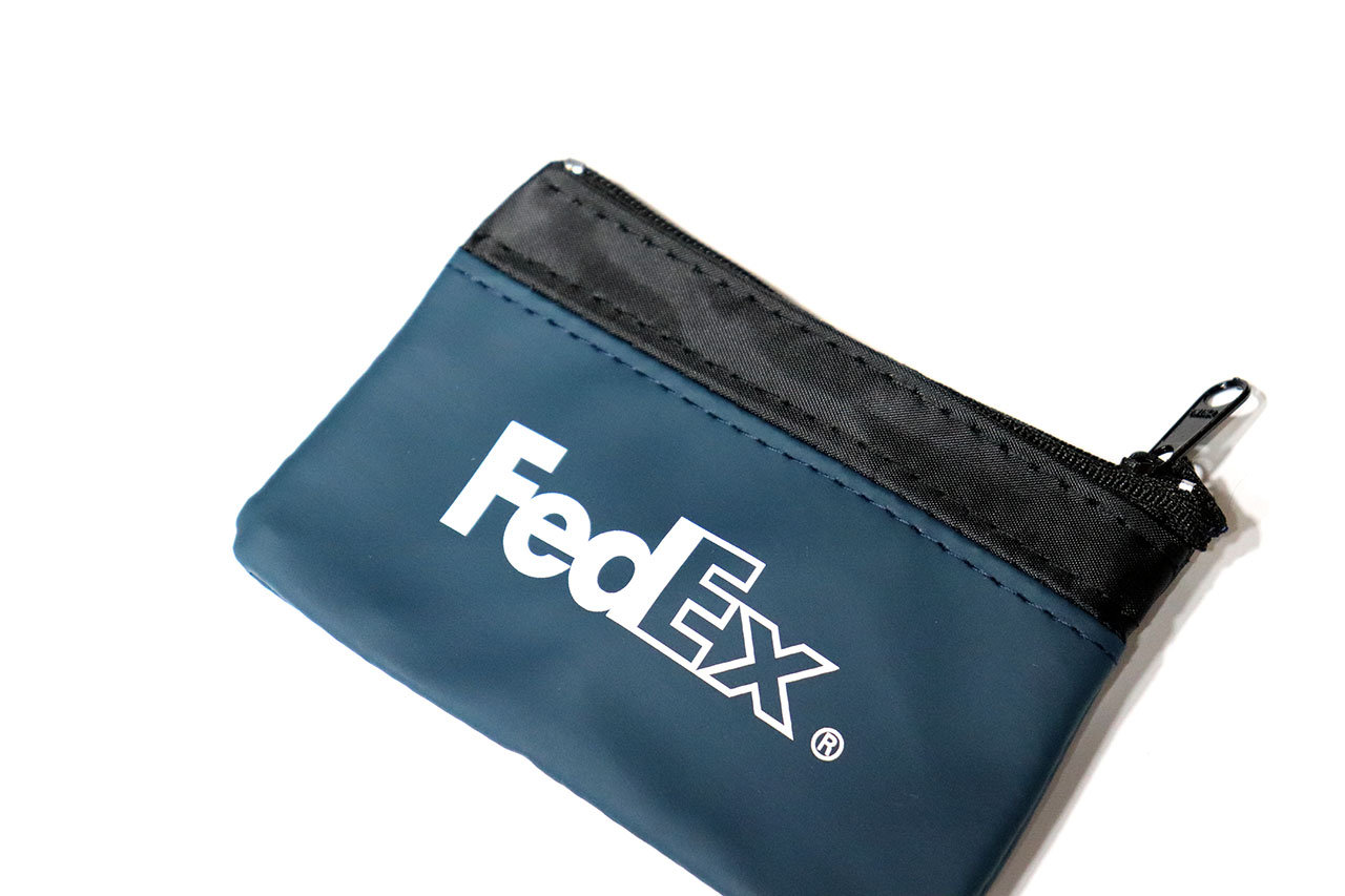 【楽天市場】FedEx (フェデックス) Pouch キーポーチ 鍵 ポーチ コインケース キーリング付 ファスナーポーチ ミニポーチ カード