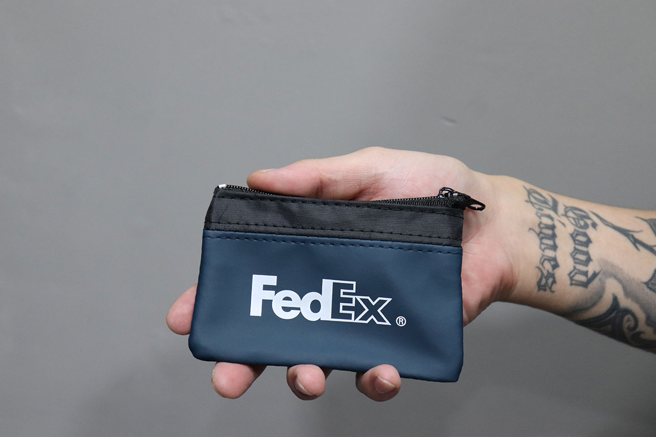 【楽天市場】FedEx (フェデックス) Pouch キーポーチ 鍵 ポーチ コインケース キーリング付 ファスナーポーチ ミニポーチ カード
