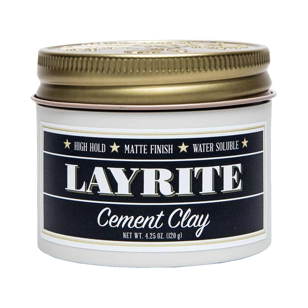 楽天市場 8 24 火 在庫補充 Layrite レイライト Cement Clay 1g セメント ポマード ワックス ヘア 整髪料 メンズ 男性用 水性 ハード マット クリームソーダ バニラココナッツ系 アメリカ製 あす楽対応 Oss Clothing