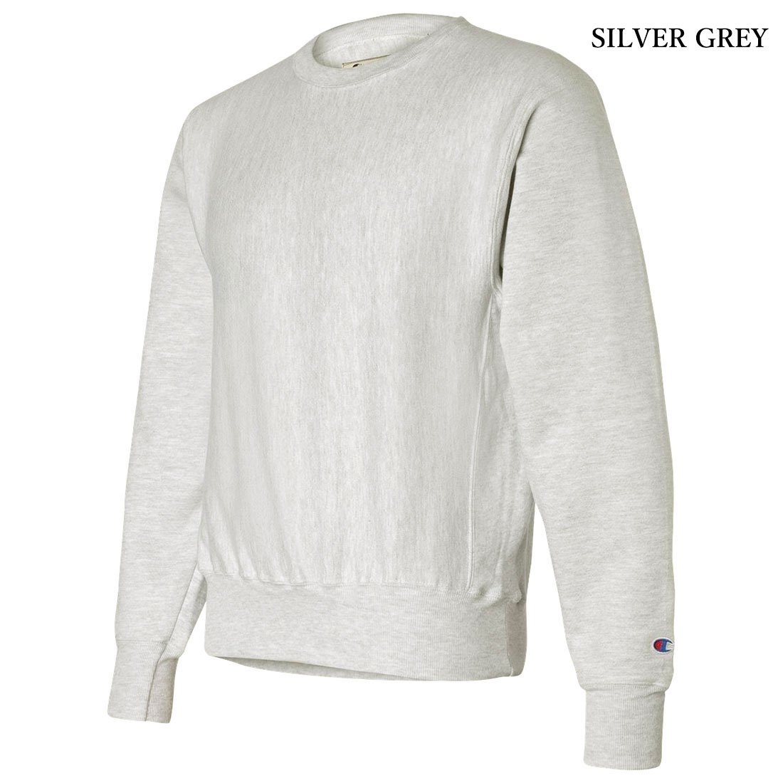 champion silver grey reverse weave