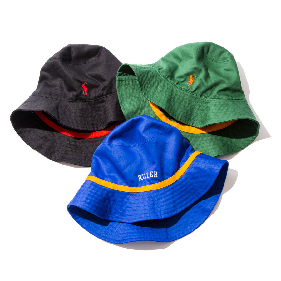 楽天市場 Ruler ルーラー Mid School Reversible Bucket Hat バケットハット メンズ ブランド リバーシブル 黒 青 緑 M58cm L60cm Xl62cm 大きいサイズ 送料無料 Oss Clothing