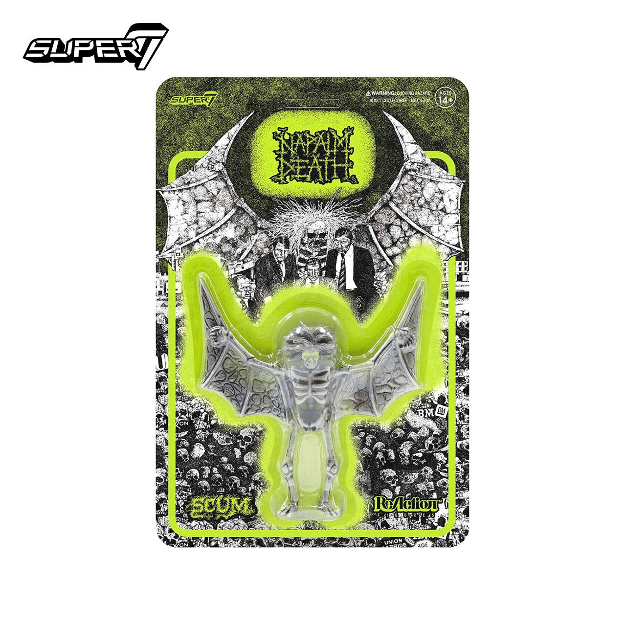 Super7 Napalm Death ReAction Figure - Scum Demon (Orange