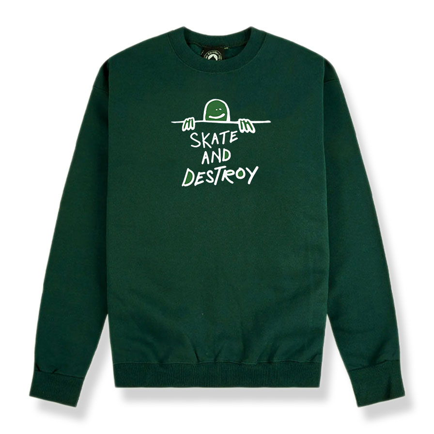 ふるさと納税 大きいサイズ Xl L M グリーン 裏起毛 ブランド メンズ トレーナー スケボー Green Forest Crewneck L S Logo Sad Gonz スラッシャー Thrasher Us あす楽対応 送料無料 アメリカ企画 Sssmcollegeofagri Com