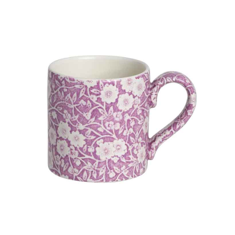 バーレイ 英国食器　Burleigh　ブロッサムキャリコ　マグカップ 284ml 　/Burleigh/英国製/青/花柄/おしゃれ/上品