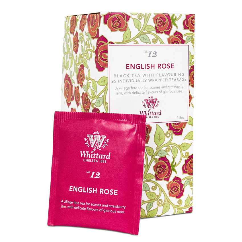 楽天市場】Whittard ウィッタード イングリッシュローズ ティーバッグ
