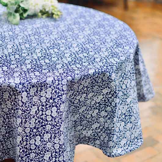 【英国限定】バーレイ×Bedeck テーブルランナー　ブルーキャリコ イギリス食器 Burleigh バーレイ ブルーキャリコ柄テーブル
