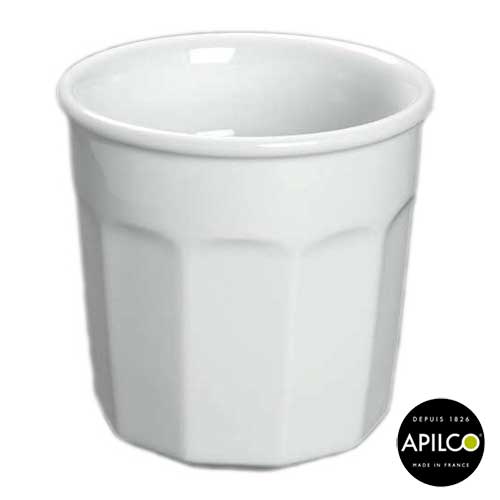 楽天市場 Apilco アピルコ Flora フローラ コンフィチュールジャムポット フランス 白 南仏 洋食器 陶器 オストゥーニ インテリア雑貨