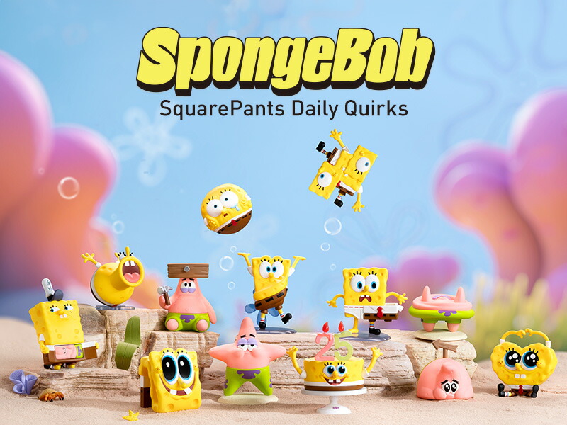 楽天市場】POP MART SpongeBob SquarePants Daily Quirks