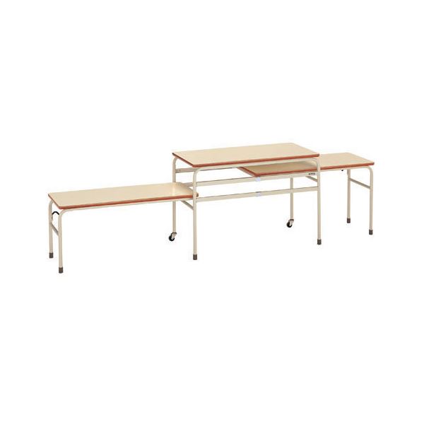 楽天市場】配膳台 給食台 E-EDH-2C 2段式 横幅175×奥行き45×高さ60