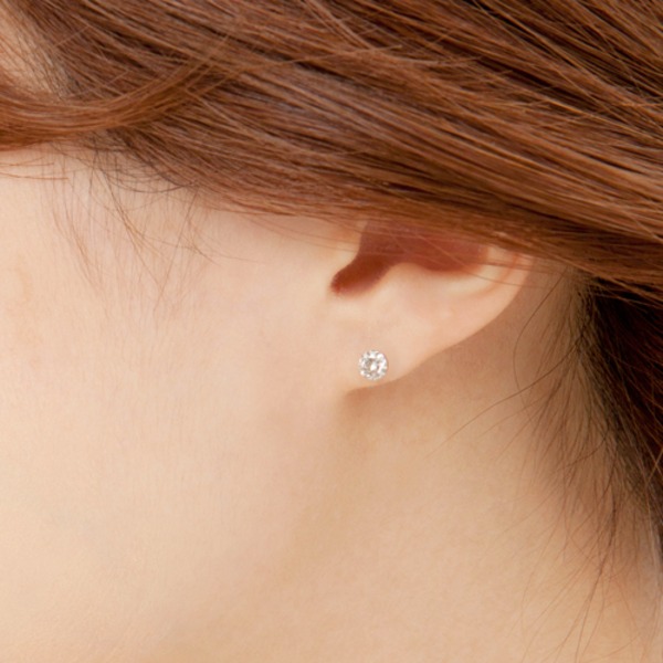 Pt900 ダイヤピアス 0.5ct オンラインストア通販売 acsenda.com