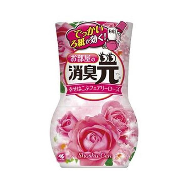 9160円 4周年記念イベントが おすすめ 人気 まとめ 小林製薬 お部屋の消臭元幸せはこぶフェアリーローズ 400ml 1セット 3個 安い 激安 格安