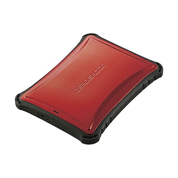 おすすめ 人気エレコム ZEROSHOCK外付けポータブルSSD 250GB レッド ESD-ZSA0250GRD 1台安い 激安 格安
