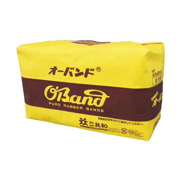 2241円 魅力的な価格 おすすめ 人気共和 オーバンド #16 内径38mm 500g入 袋 業務用パック GG-015 1セット 5袋 安い 激安 格安