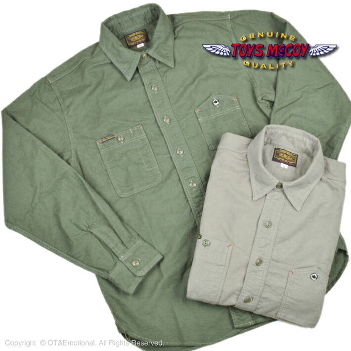 トイズマッコイ（TOYS McCOY）フランネルティーシャツ OIL DIGGER FLANNEL SHIRT TMS2307
