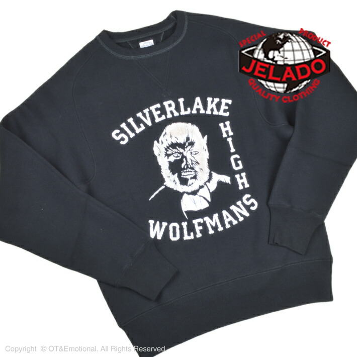L】JELADO ジェラード Skull Snake フロッキースウェット JELADO ジェラード AB11212 Skull Snake Sweat スカル スネーク