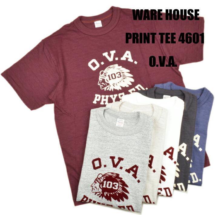 楽天市場】ウエアハウス（WAREHOUSE）Tシャツ 4601 SWEET WATER