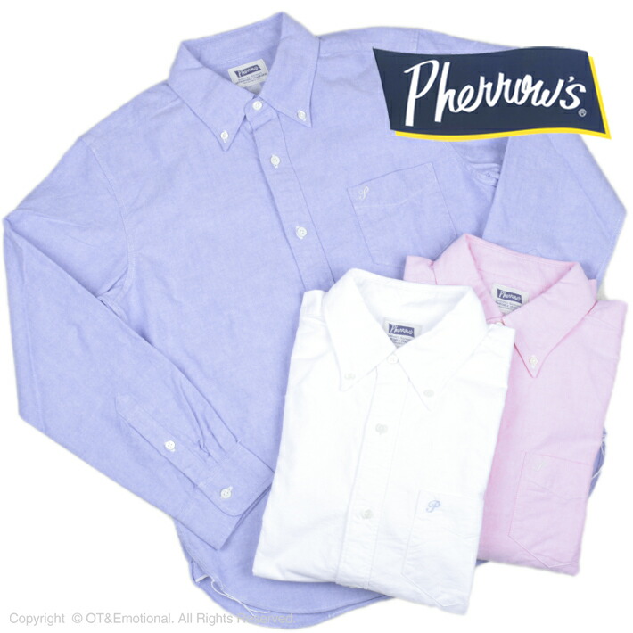 フェローズ 長袖シャツ 楽天市場】Pherrow's フェローズ Tシャツ PLT1 LONG L/Sプリント