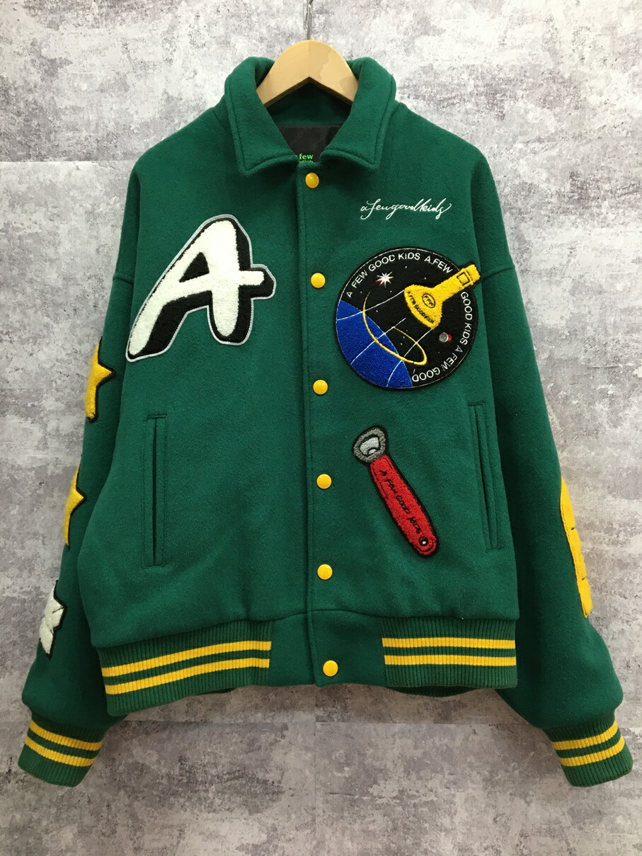 a few good kids afgkスタジャン　M レア 値下げ SALE a few good kids AFGK afewgoodkids おしゃれ