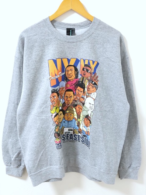 【送料無料】RAP ATTACK(ラップアタック)Fuckin’Jayコラボ クルーネック スェット トレーナー【中古】【007】