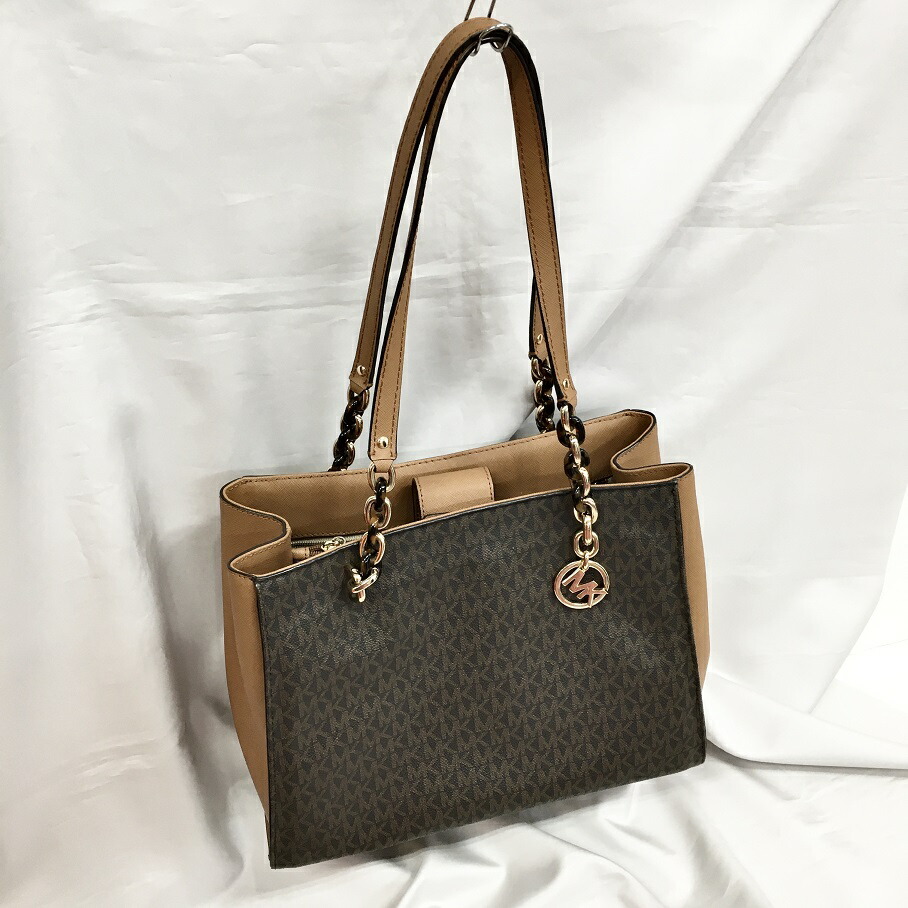 楽天市場】マイケルコース MICHAEL KORS トートバッグ ゴールド