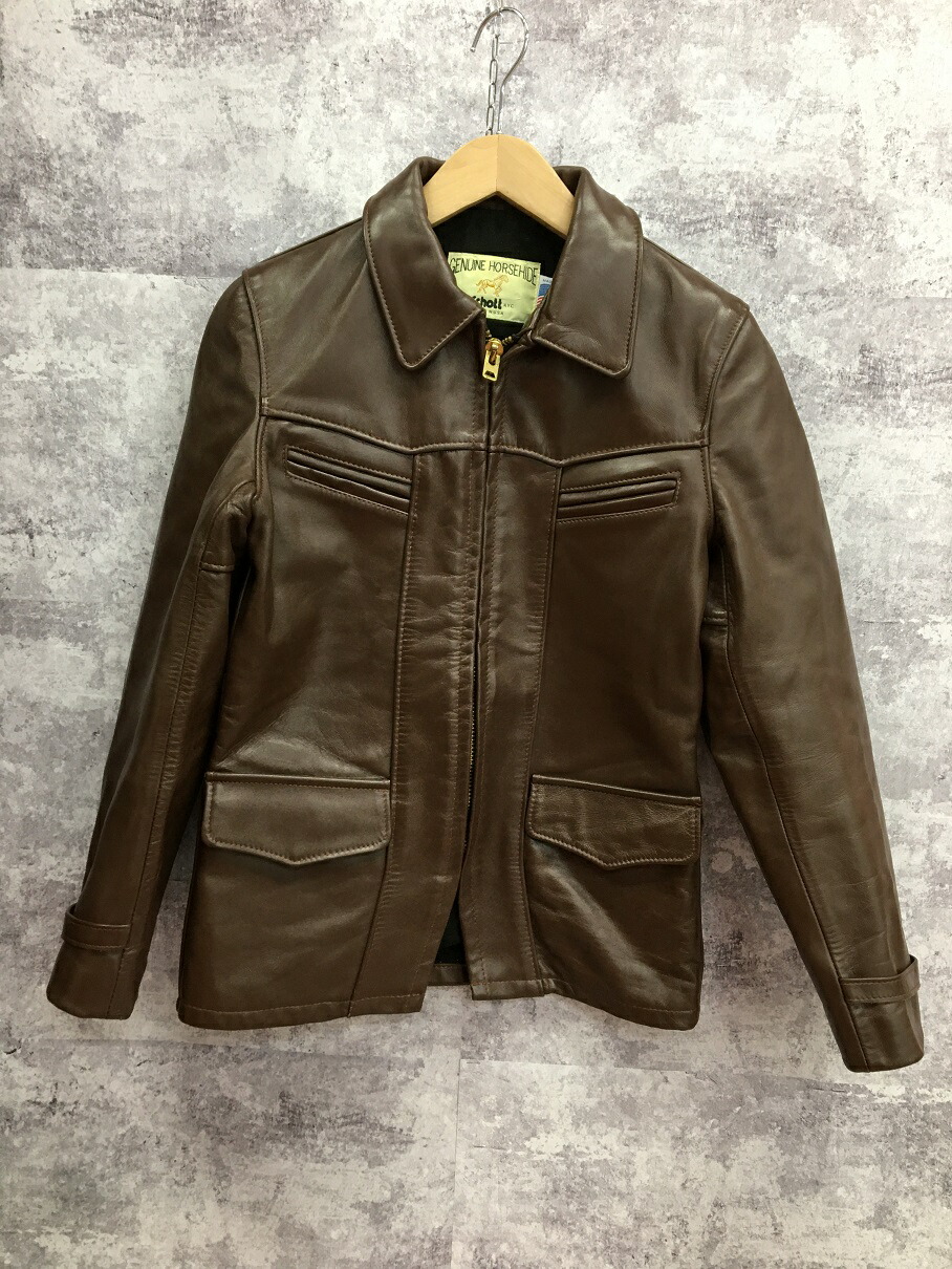楽天市場】Schott ショット ジャケット サイズ:40(L) クロスボーン