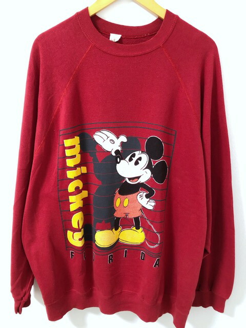 ロンハーマンヴィンテージ × ディズニー XSサイズ ミッキー スウェット ロンハーマン Ron Herman ディズニー Disney USED加工ミッキー