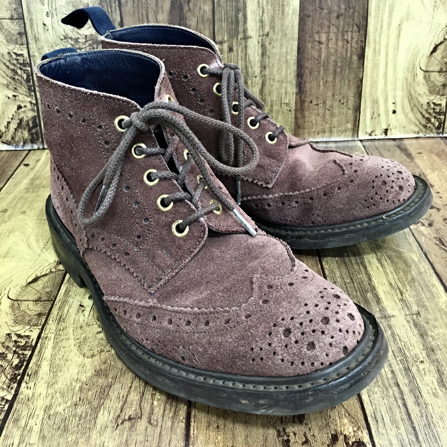 トリッカーズ　ポールスミス　UK8 1/2　ブラック Tricker's TRICKER'S × Paul Smith トリッカーズ ポールスミス