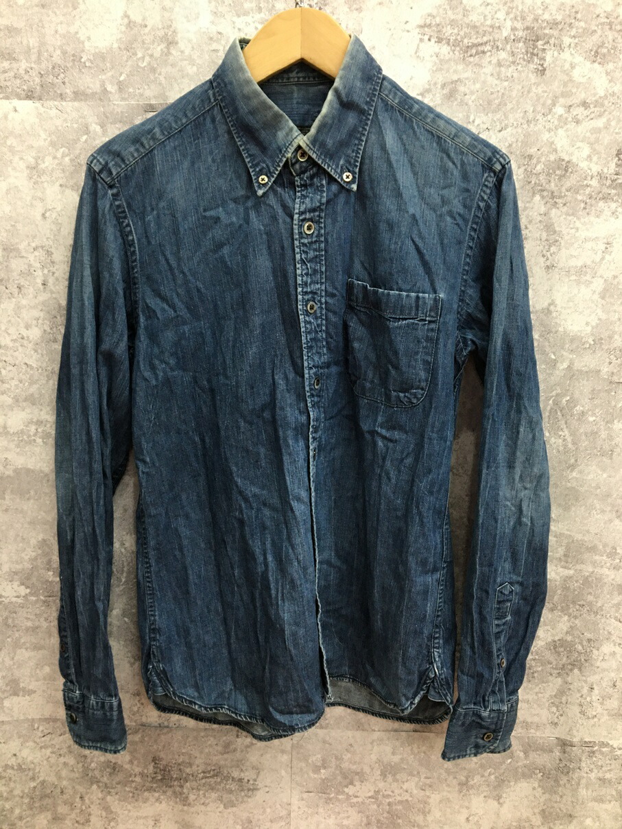 SOPHNET.　ソフネット　チャイナ　デニムジャケット　カバーオール　XL 未使用 SOPHNET. ソフネット OVERSIZED SHIRT JACKET SOPH