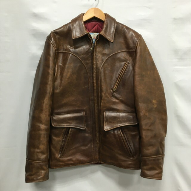AERO LEATHER エアロレーザー ライダージャケット ブラウン 楽天市場】エアロレザー AERO LEATHER ライダースジャケット
