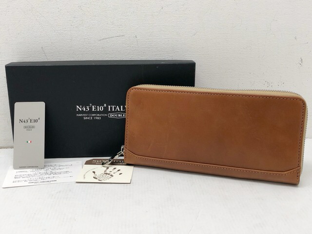 【未使用！】nano・universe 長財布 カード大容量 ブラック レザー 未使用！】nano・universe 長財布 カード大容量 ブラック レザー