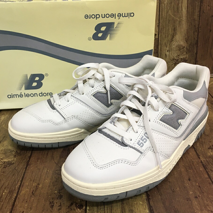 New Balance 550 ホワイト/グレー スニーカー ニューバランス New Balance スニーカー 550_ BB550D （WHITE